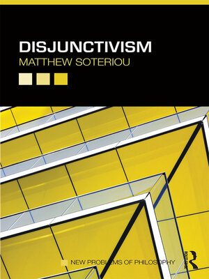 cover image of Disjunctivism